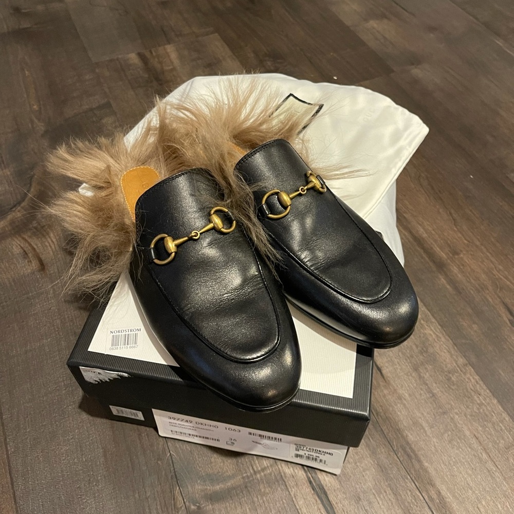 gucci princetown mule size 36
